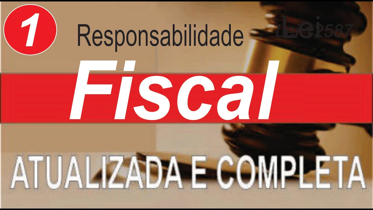 Lei Complementar 101 - Lei de Responsabilidade Fiscal - artigos 1º a 7º