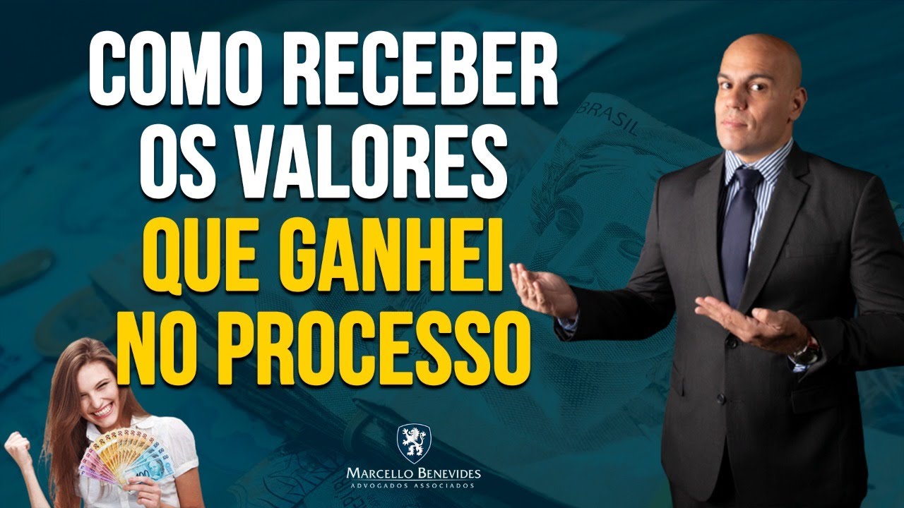 Reescreva em Portugues do Brasil 🔴 Como receber os valores que ganhei no processo?