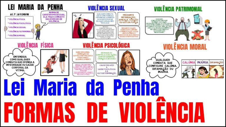 FORMAS DE VIOLÊNCIA – LEI MARIA DA PENHA (LEI Nº 11.340/2006)