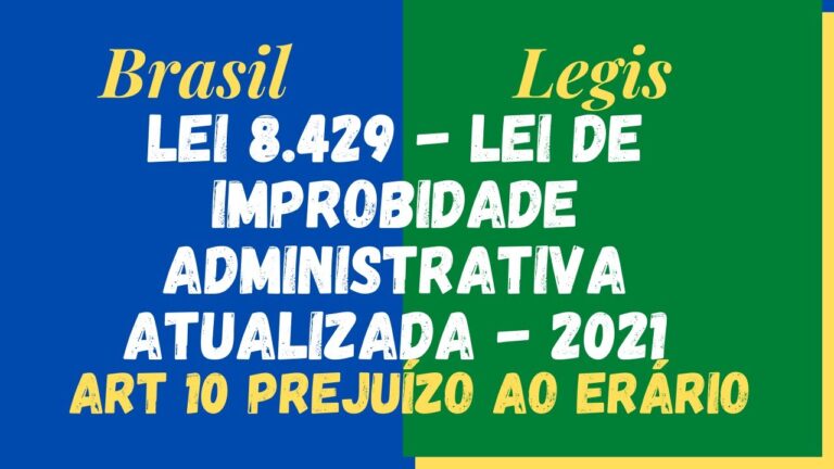 A nova lei de improbidade administrativa, atualizada pela Lei nº 14230/2021, traz no artigo 10 a possibilidade de provas por meio de áudio.